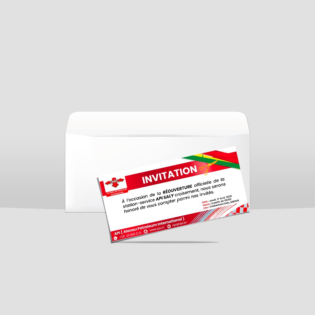 Impression offset Carte d'invitation – Image 1