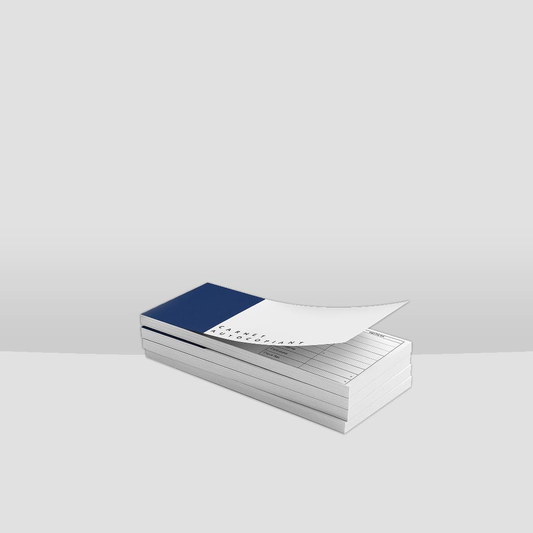 Impression offset Carnet autocopiant personnalisé – Image 1